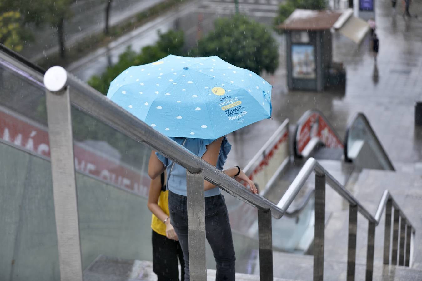 La lluvia deja un acumulado de casi 27 litros por metro cuadrado en Sevilla