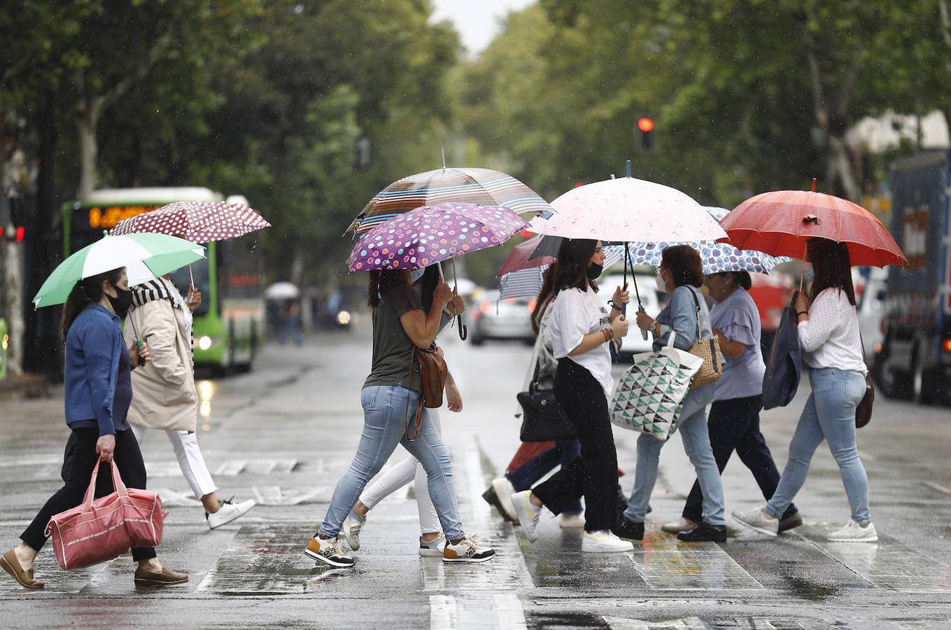 El regreso de las lluvias a Córdoba, en imágenes