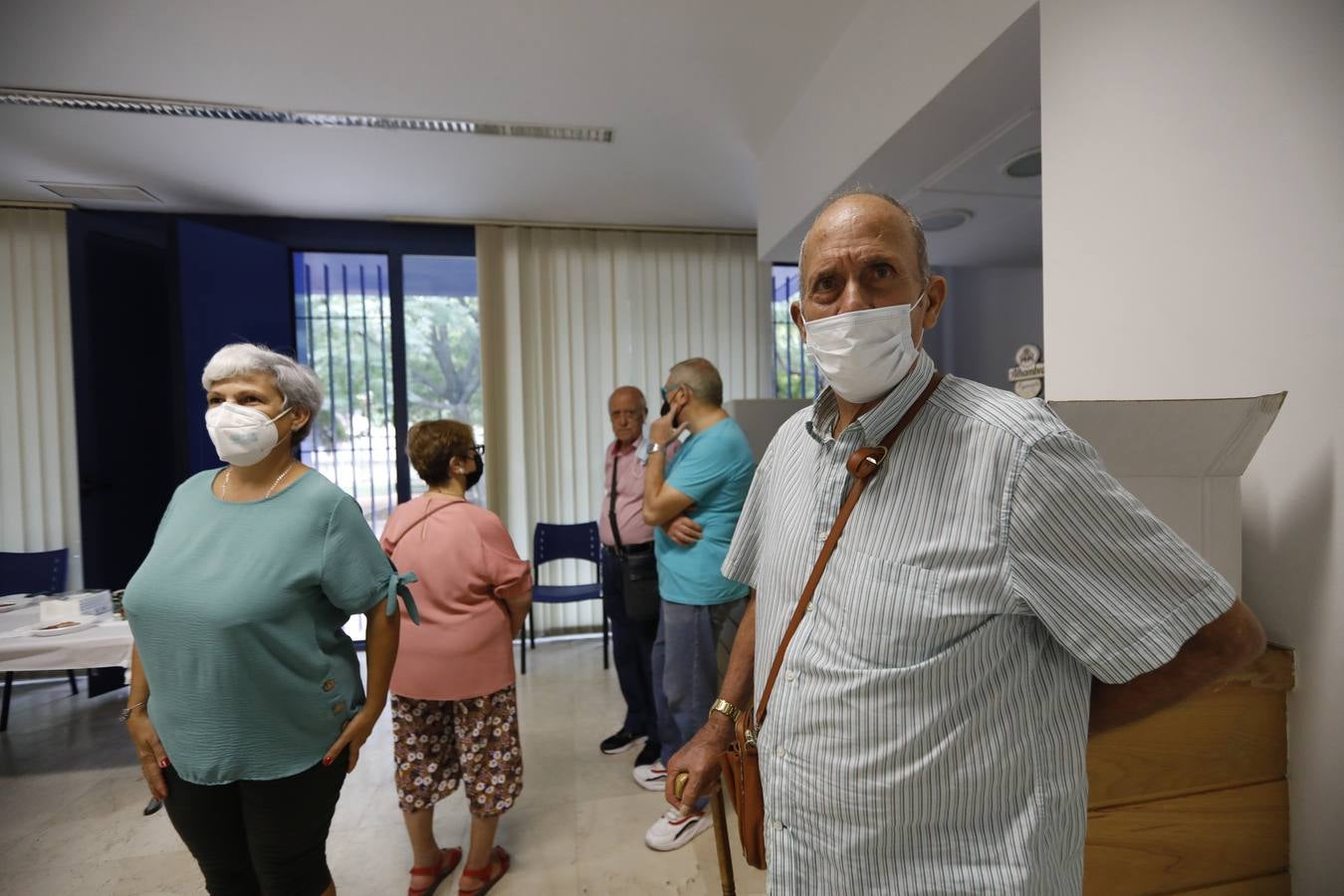 En imágenes , la reapertura de los centros de mayores de Córdoba