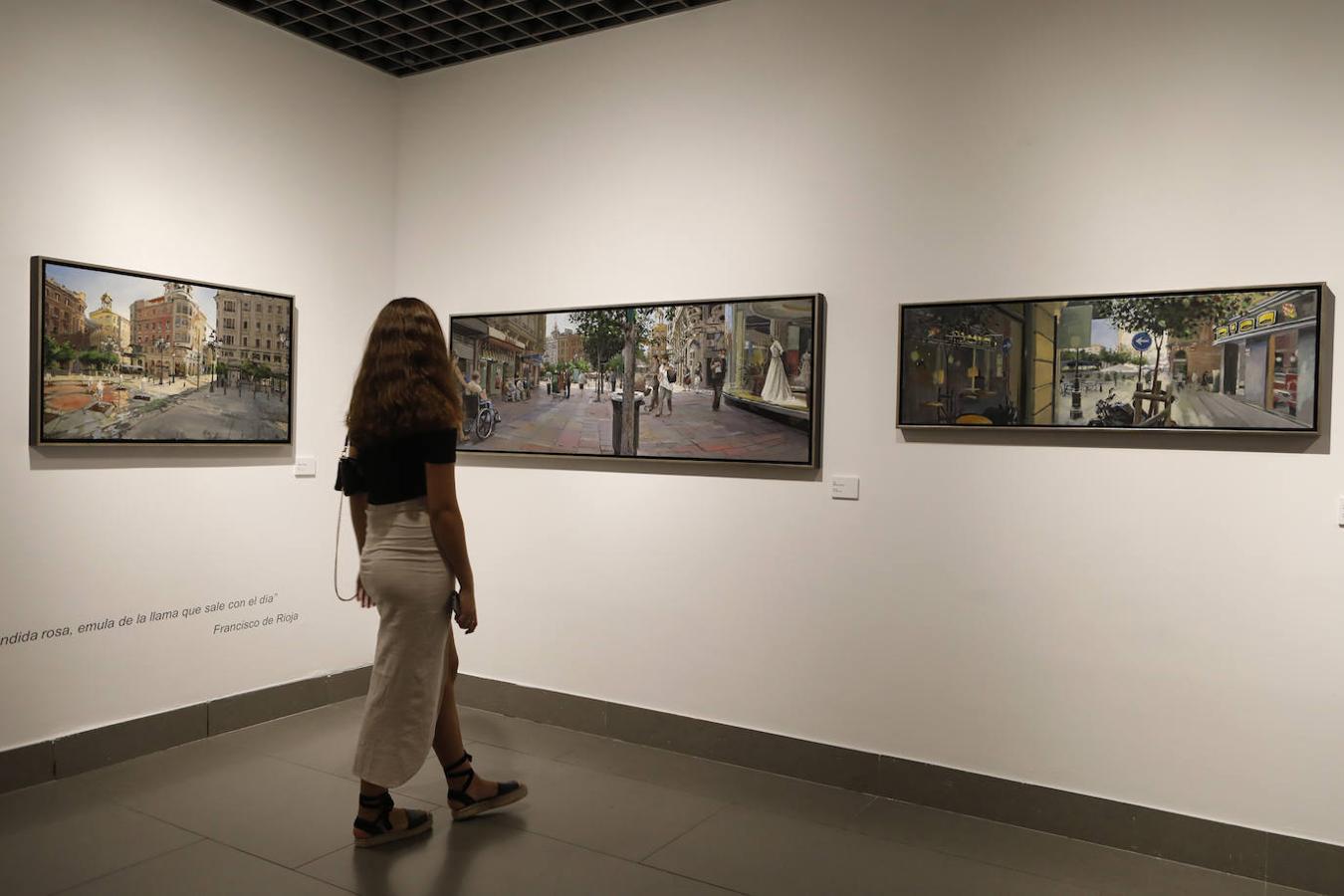 La exposición de Javier Bassecourt sobre la plaza de las Tendillas de Córdoba, en imágenes