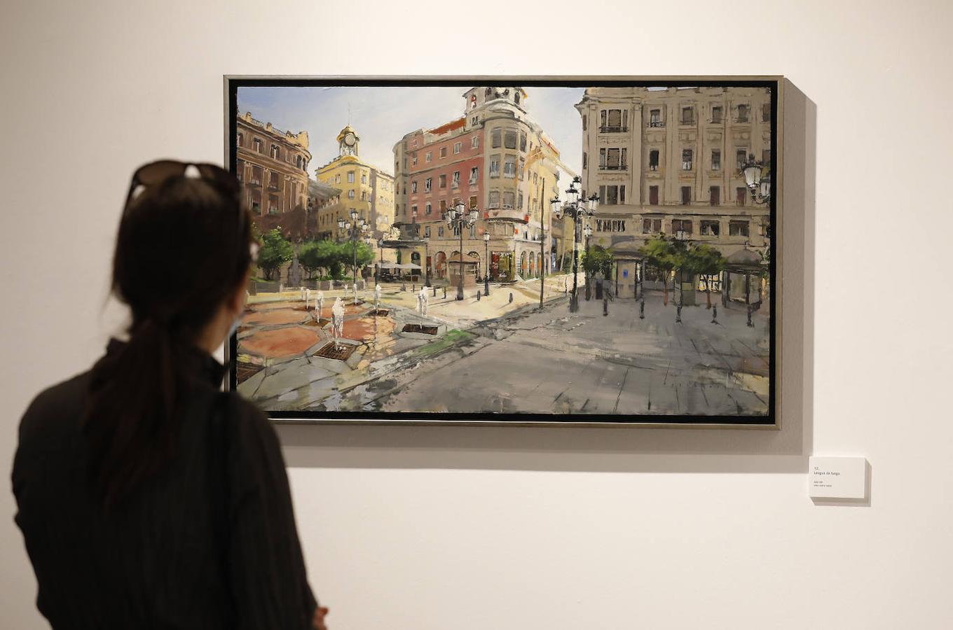 La exposición de Javier Bassecourt sobre la plaza de las Tendillas de Córdoba, en imágenes