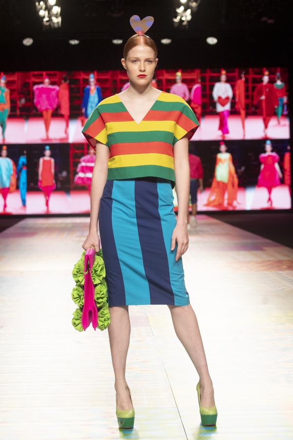 Desfile de Agatha Ruiz de la Prada primavera/verano 2022. 