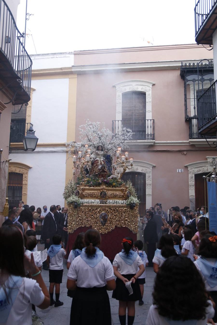 La procesión de la Divina Pastora de Córdoba, en imágenes