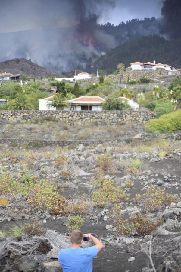 En imágenes: la erupción del volcán en La Palma