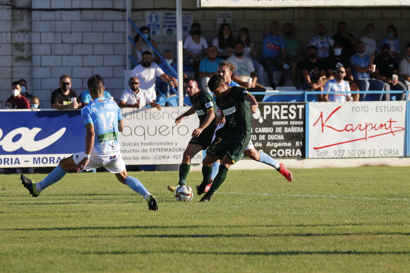 El CD Coria - Córdoba CF, en imágenes