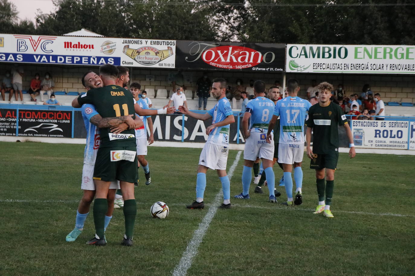 El CD Coria - Córdoba CF, en imágenes