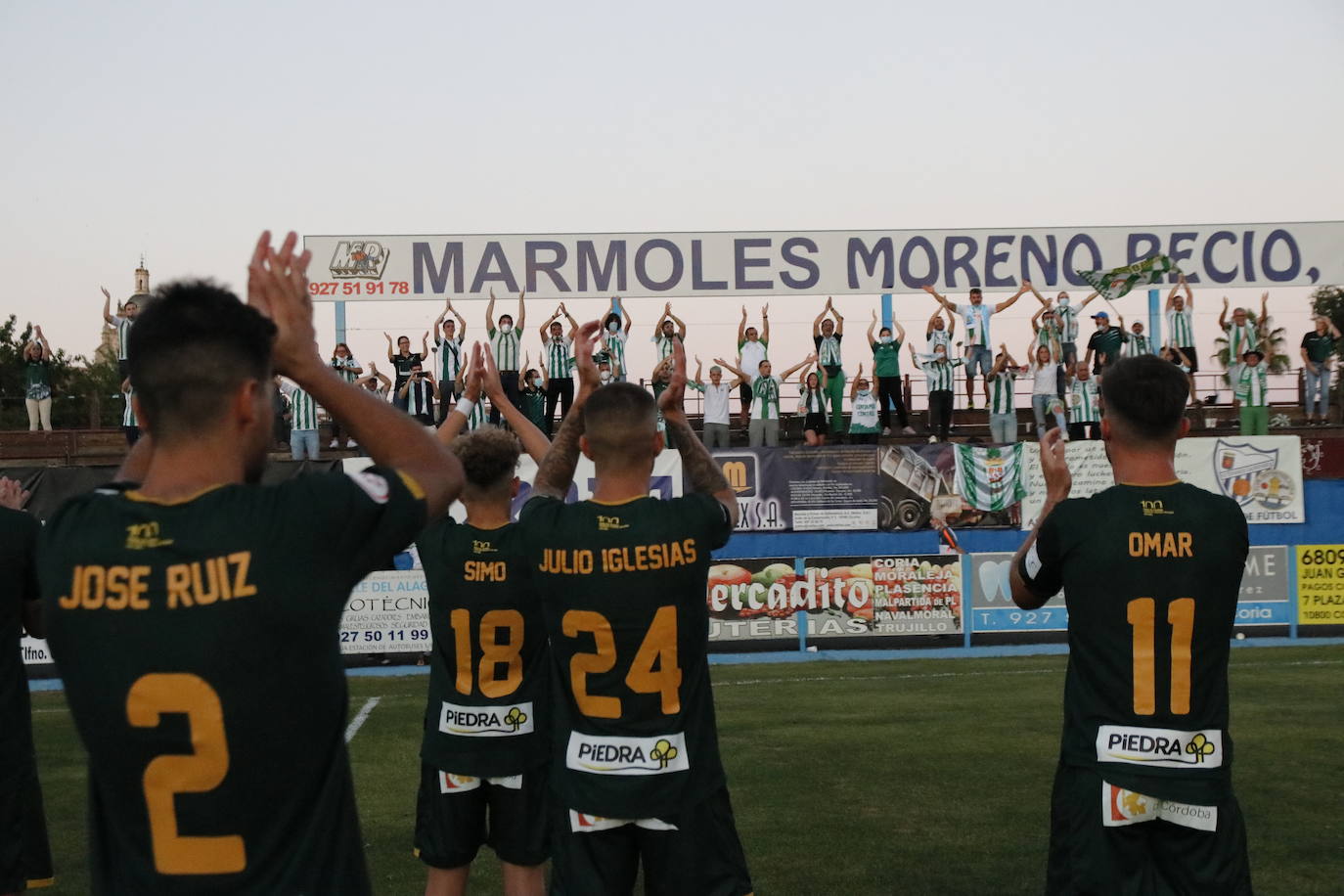 El CD Coria - Córdoba CF, en imágenes