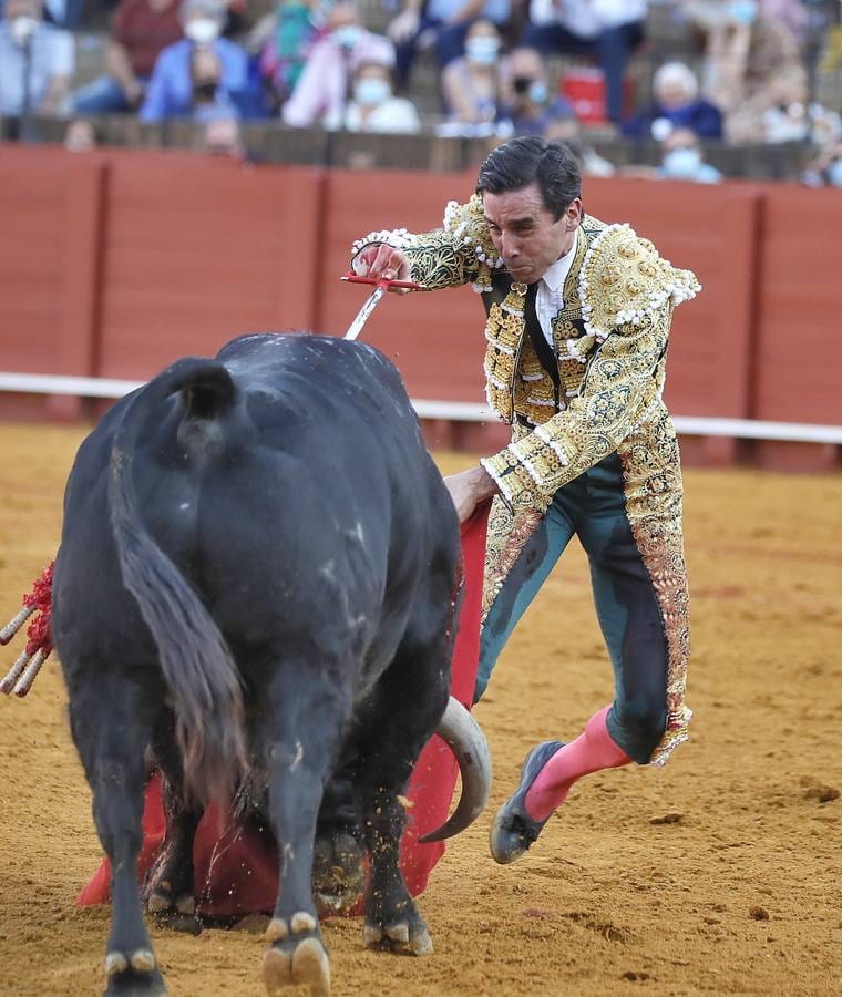 Juan Ortega, el torero sevillano este domingo en la Real Maestranza