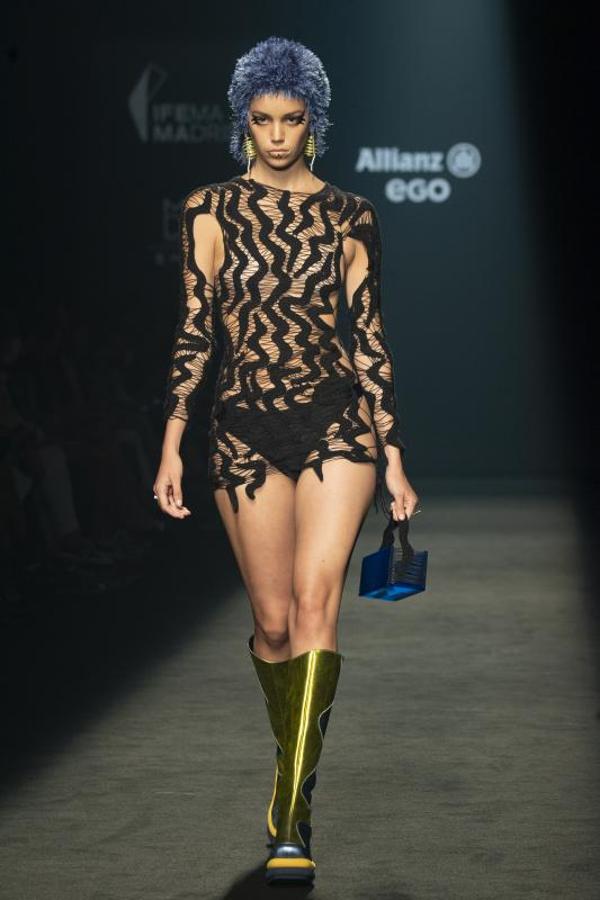 Estilismo del desfile de 404 Studio. 