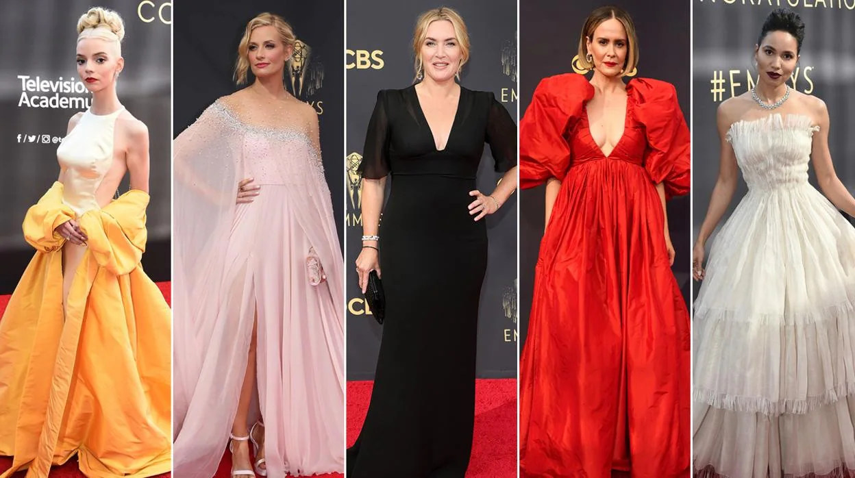 Premios Emmy 2021: Los mejores vestidos de la alfombra roja
