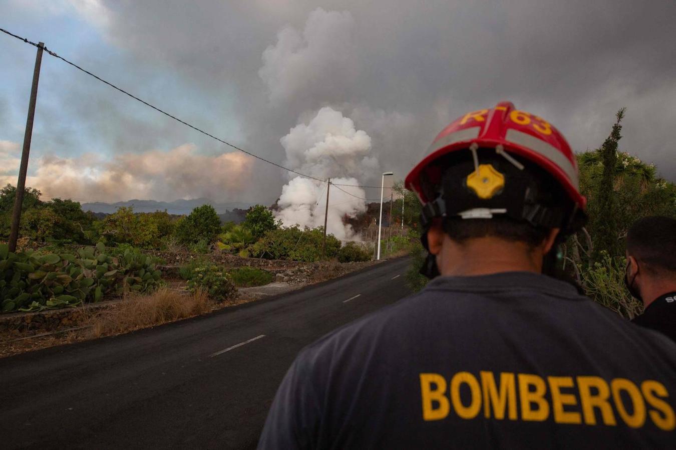 Más de 20.000 toneladas de azufre han sido ya expulsadas por el volcán. 