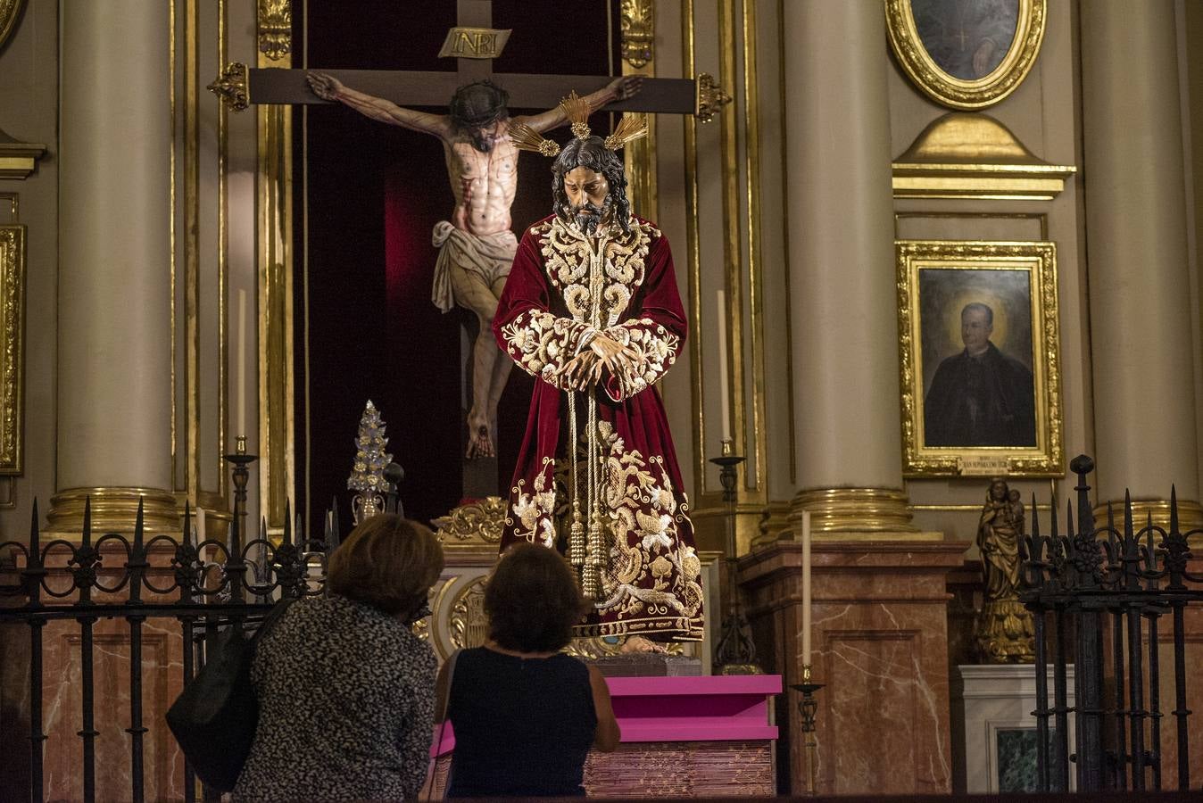 Inauguración de la exposición 'El Verbo encarnado', en la Catedral de Málaga