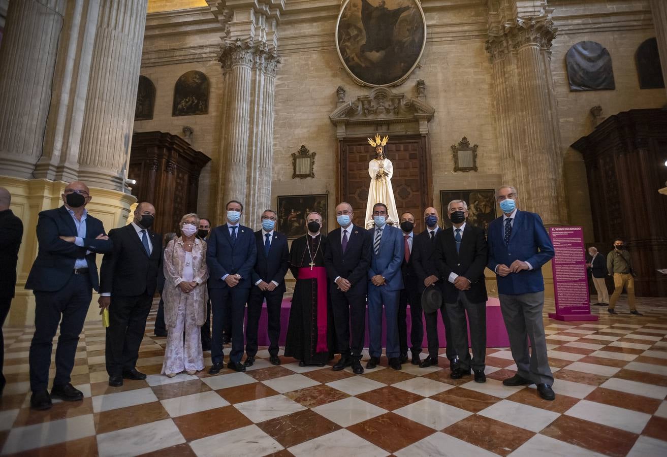 Inauguración de la exposición 'El Verbo encarnado', en la Catedral de Málaga