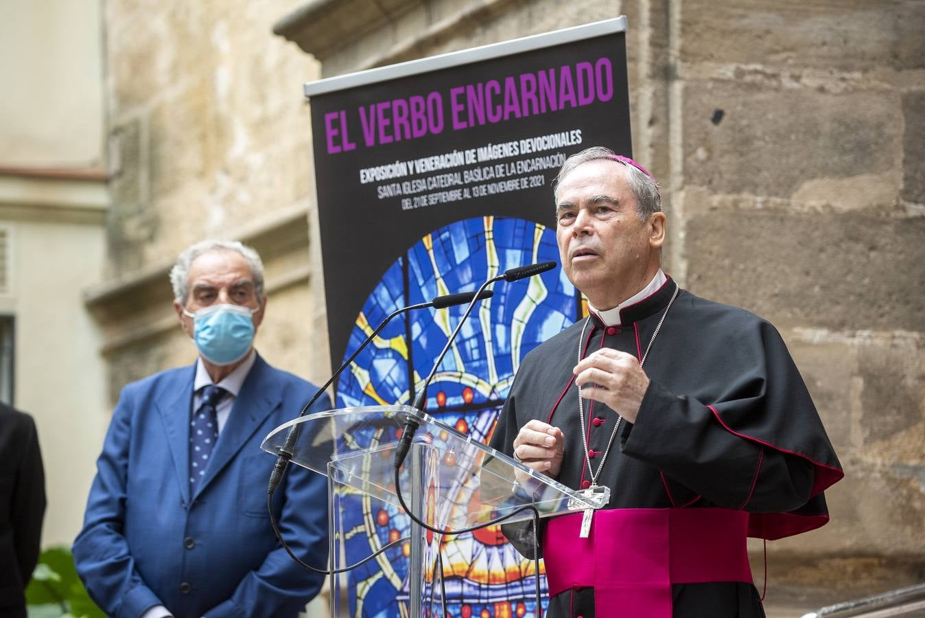 Inauguración de la exposición 'El Verbo encarnado', en la Catedral de Málaga