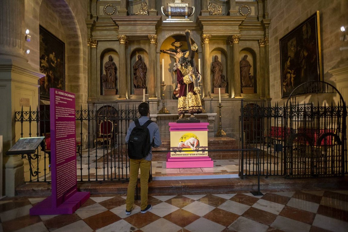 Inauguración de la exposición 'El Verbo encarnado', en la Catedral de Málaga
