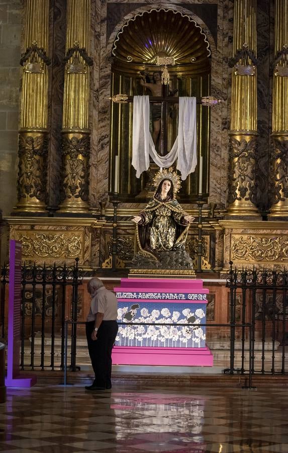 Inauguración de la exposición 'El Verbo encarnado', en la Catedral de Málaga