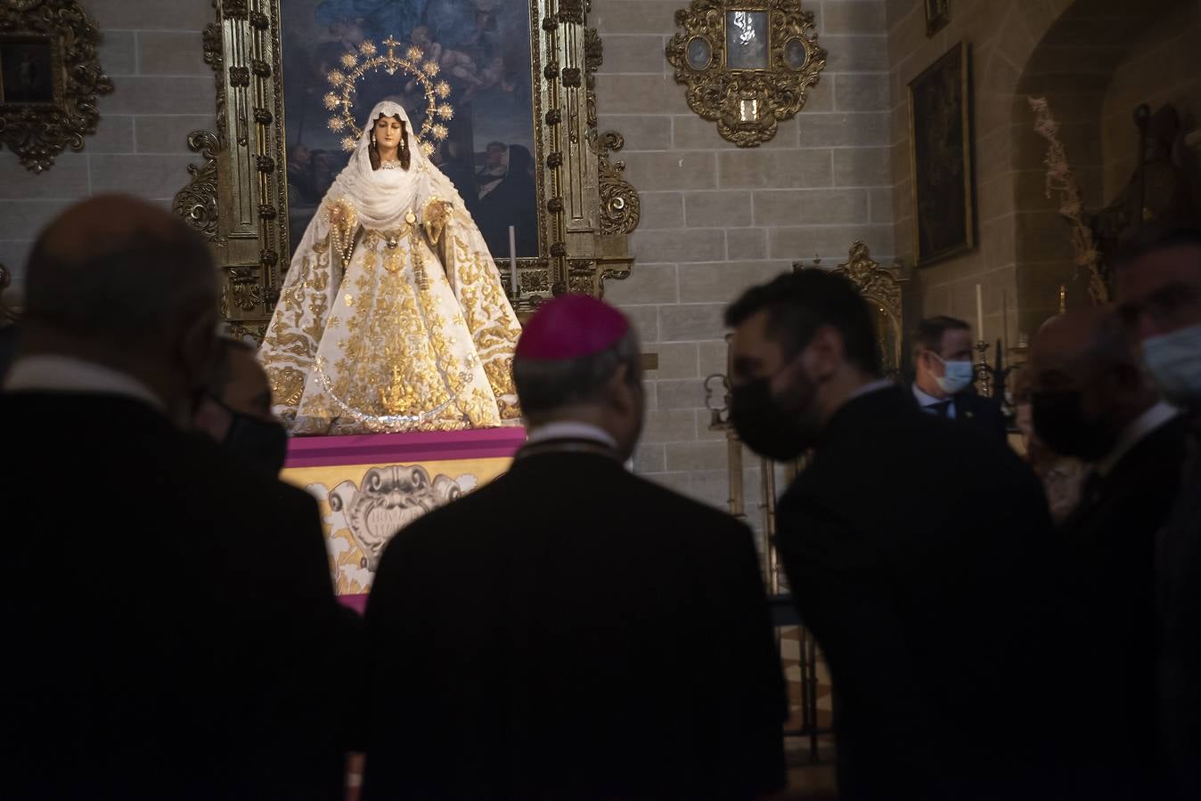 Inauguración de la exposición 'El Verbo encarnado', en la Catedral de Málaga