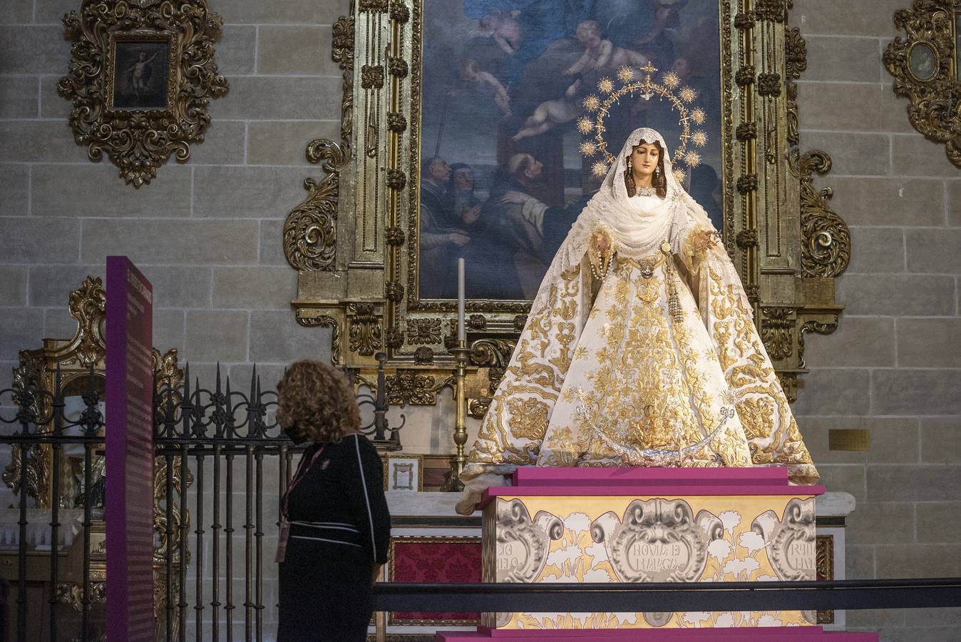 Inauguración de la exposición 'El Verbo encarnado', en la Catedral de Málaga