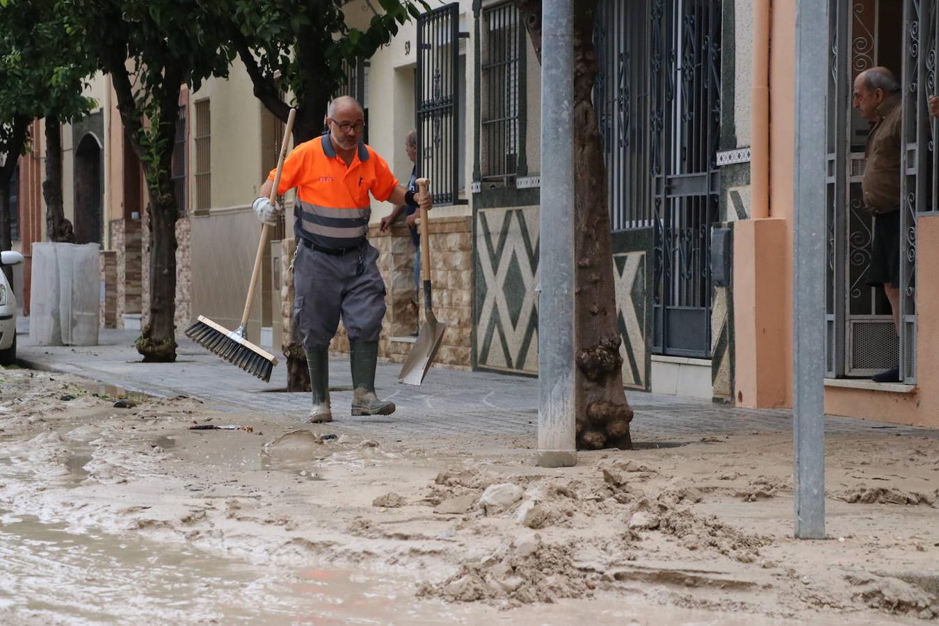 Inundaciones en Córdoba | La tromba de agua en Lucena y sus consecuencias, en imágenes