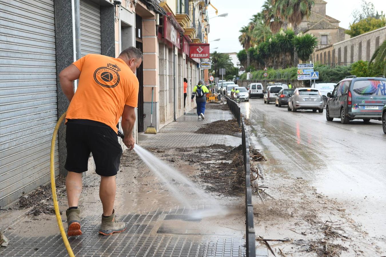 Inundaciones en Córdoba | La tromba de agua en Lucena y sus consecuencias, en imágenes