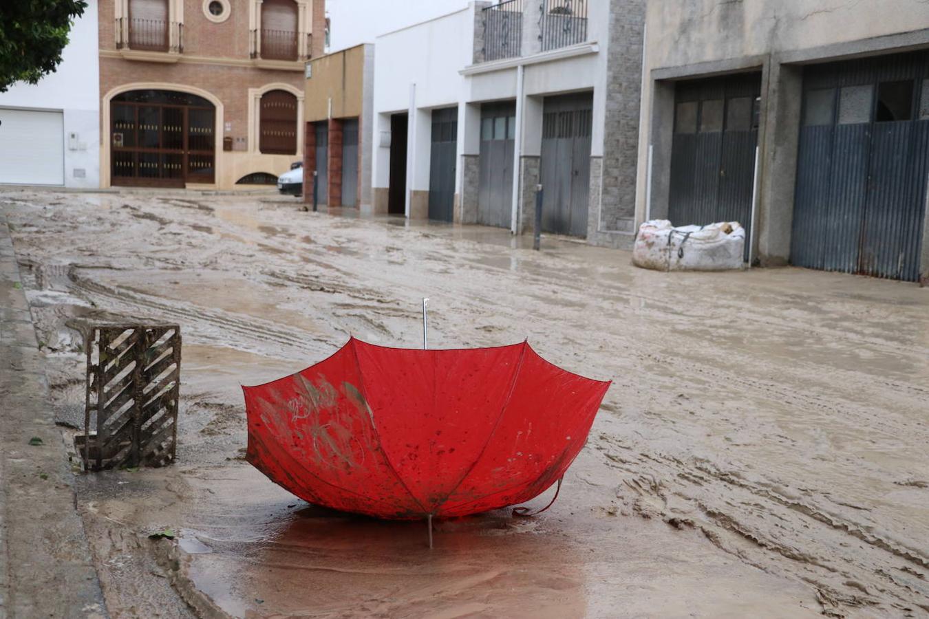 Inundaciones en Córdoba | La tromba de agua en Lucena y sus consecuencias, en imágenes