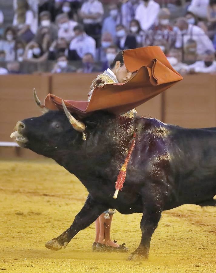 Miguel Perera, en la Maestranza