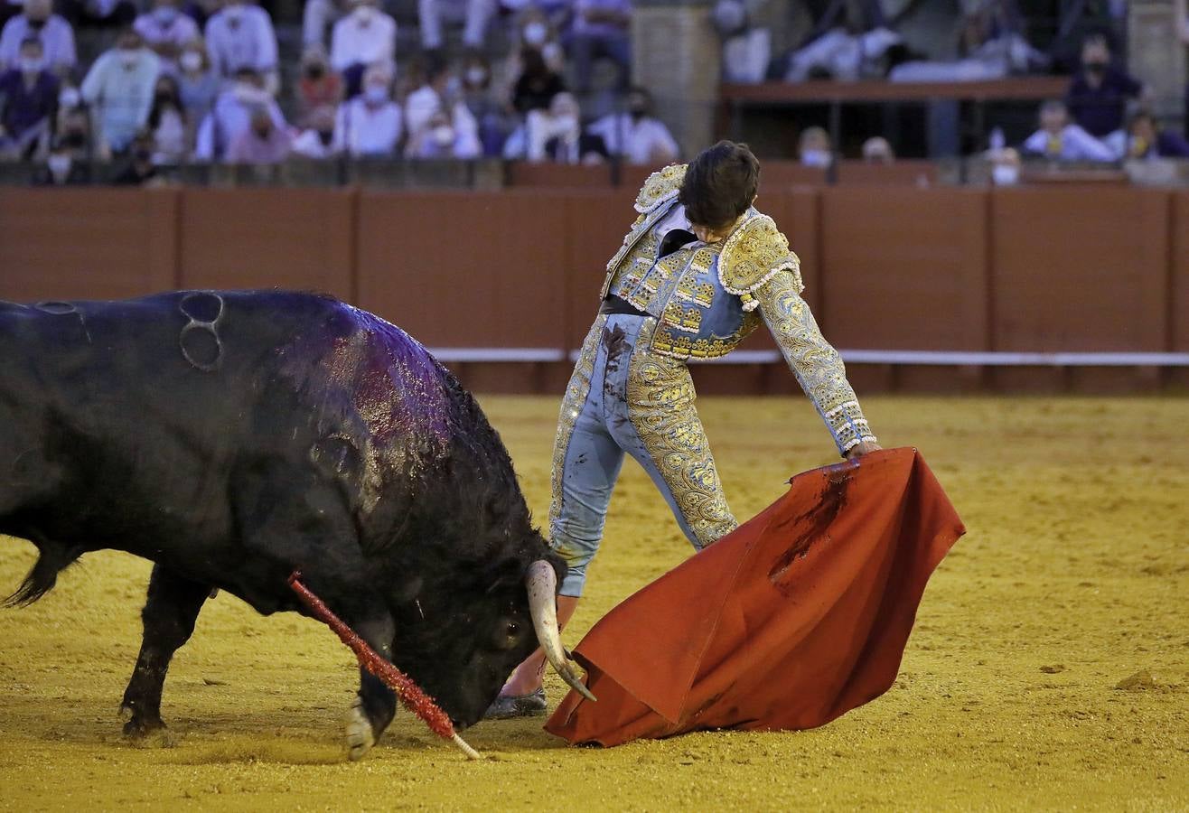 Miguel Perera, en la Maestranza