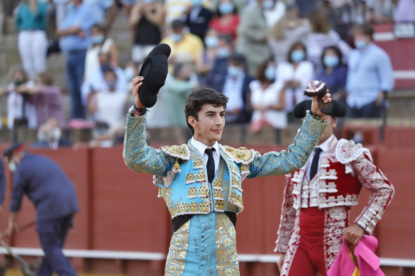 Miguel Perera, en la Maestranza