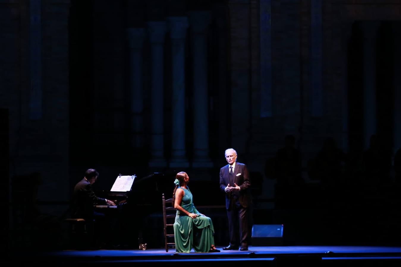 En imágenes, Josep Carreras y Sara Baras abren el Icónica fest en Sevilla