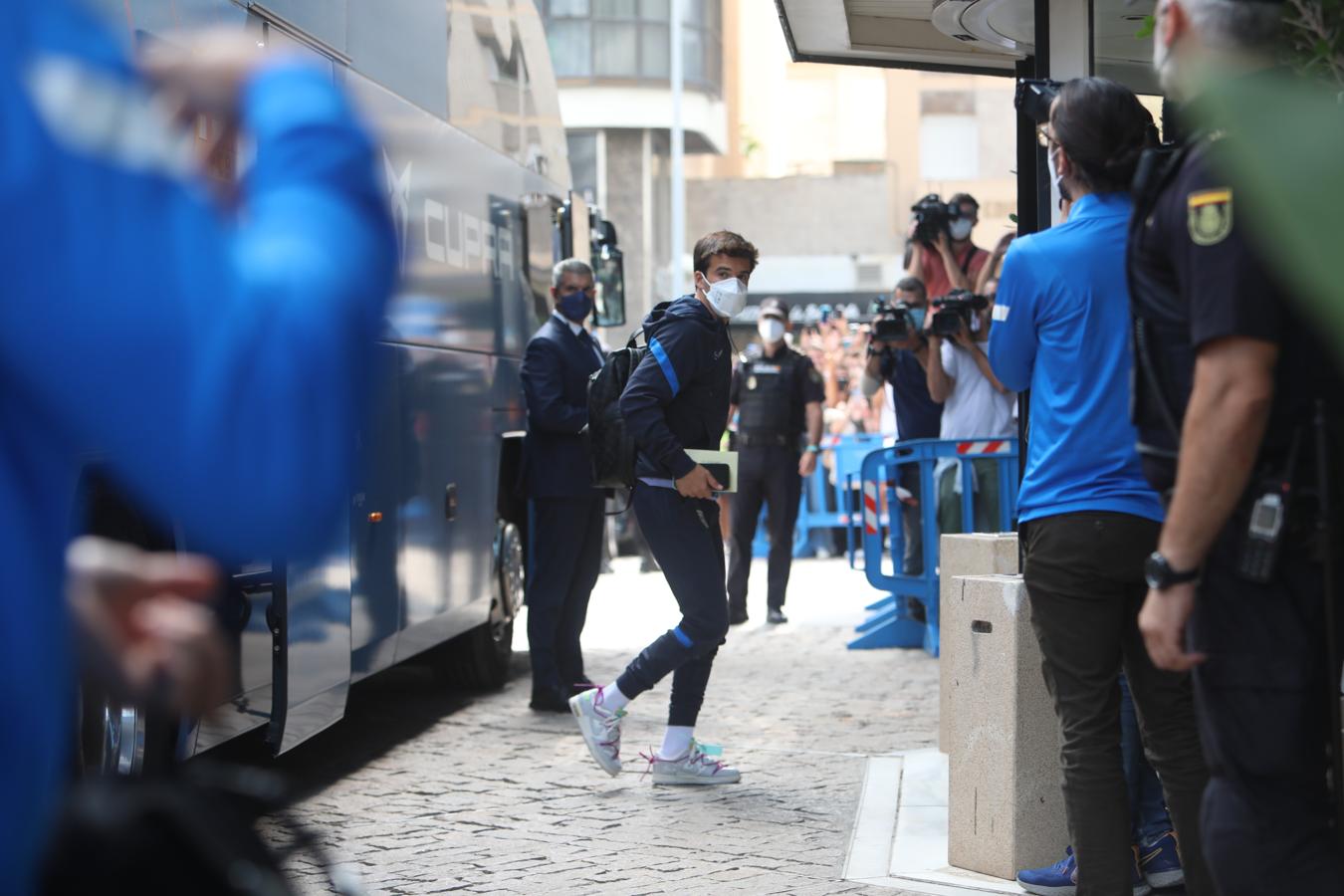 FOTOS: La llegada del Barcelona a Cádiz