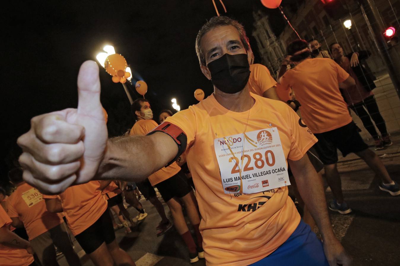 Carrera Nocturna Sevilla 2021: Kilómetros de alegría e infinita emoción por las calles de la ciudad