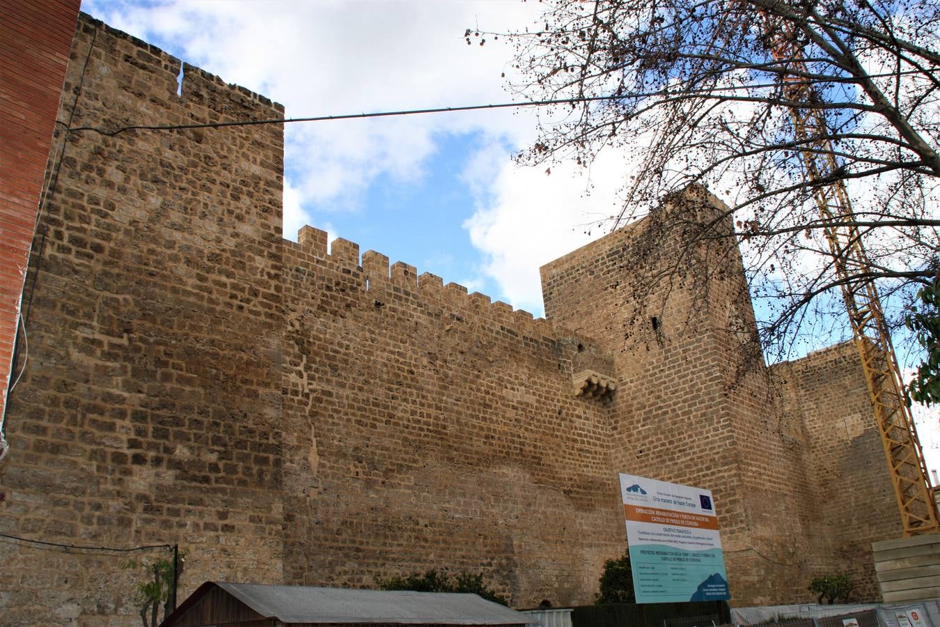 La transformación del castillo de Priego de Córdoba, en imágenes