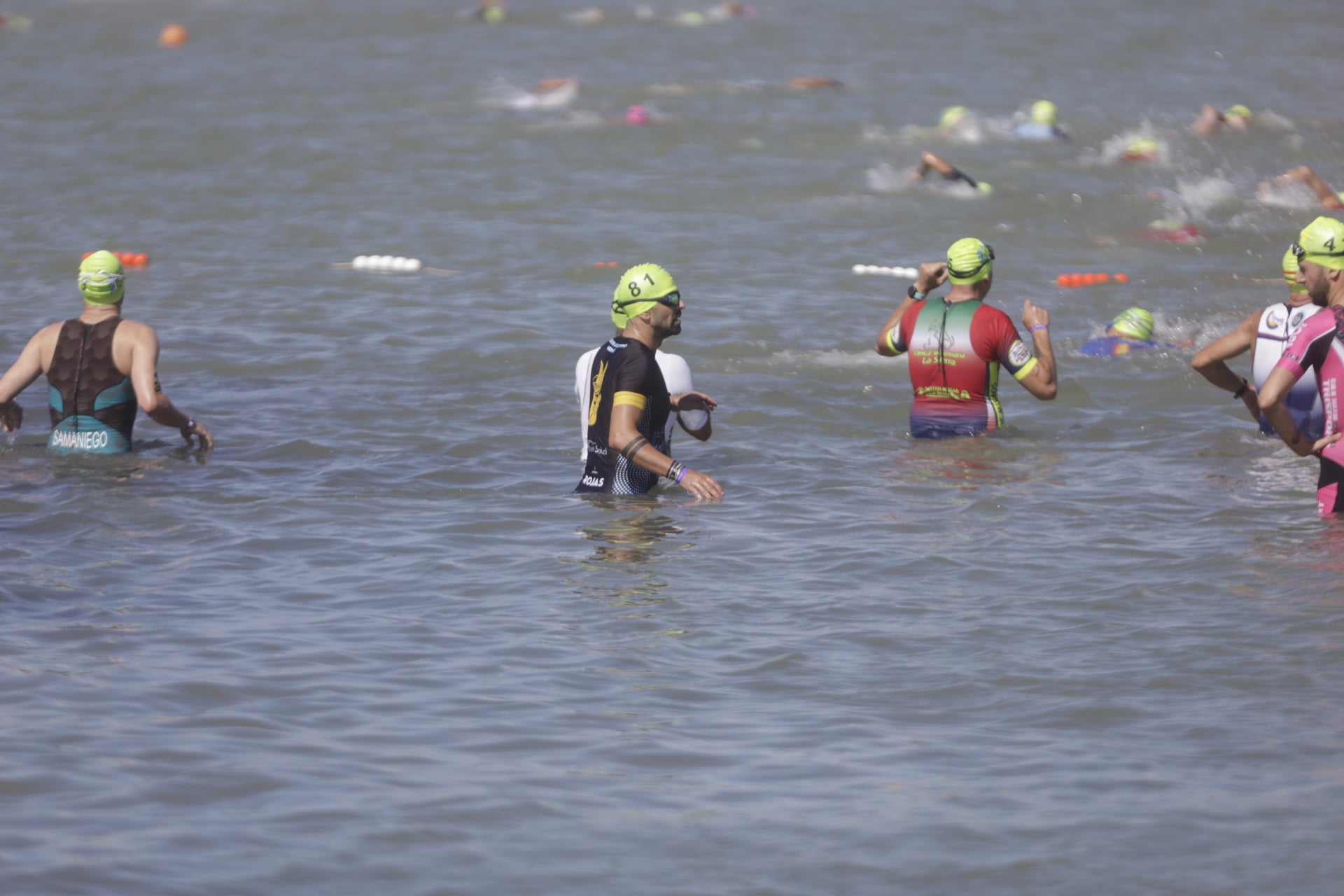 En imágenes: 225 atletas participan en la 12ª edición del Desafío Doñana