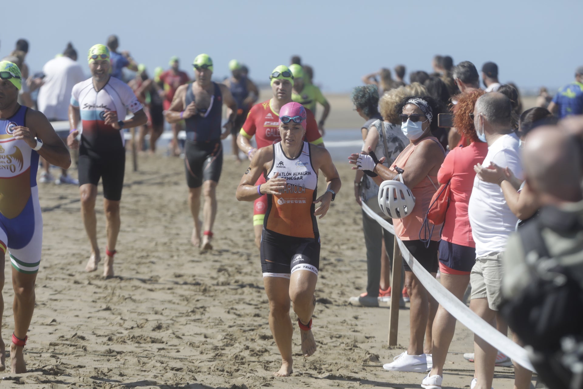 En imágenes: 225 atletas participan en la 12ª edición del Desafío Doñana