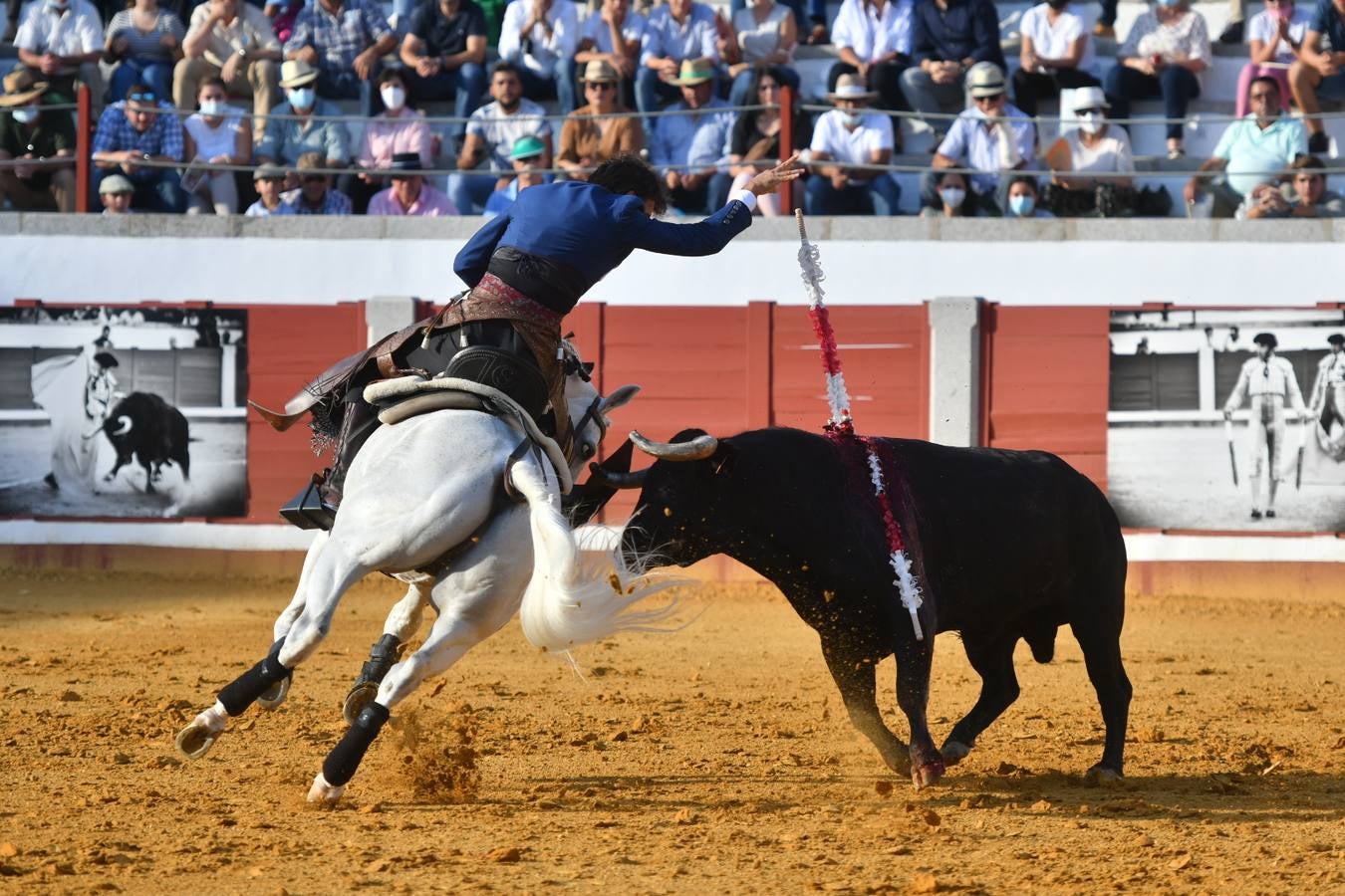 En imágenes, la triunfal tarde de rejones en la feria taurina de Pozoblanco