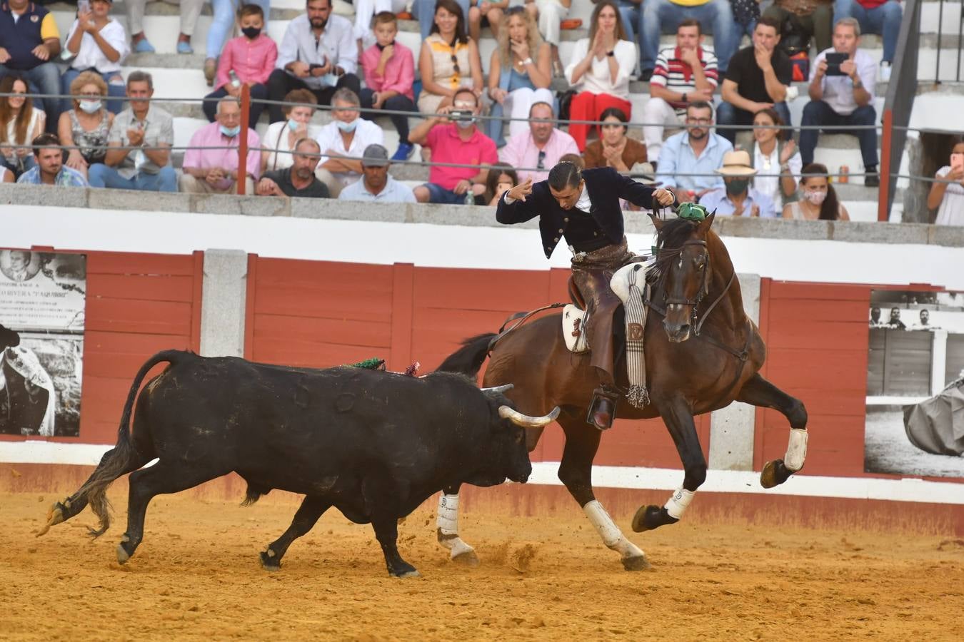 En imágenes, la triunfal tarde de rejones en la feria taurina de Pozoblanco