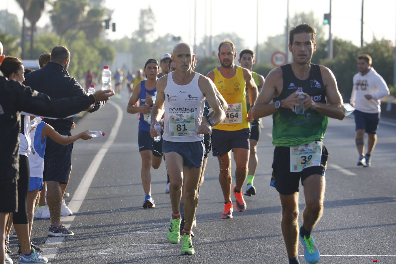 La media maratón Córdoba-Almodóvar, en imágenes