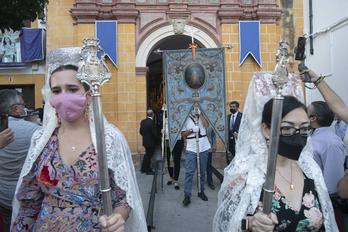 La procesión de la Virgen del Socorro de Córdoba, en imágenes