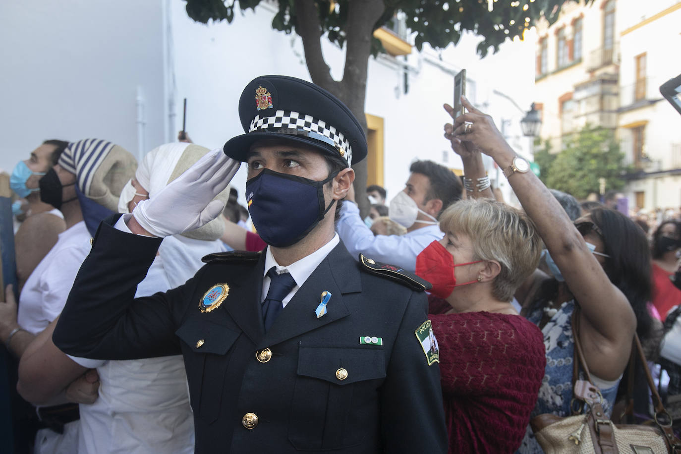 La procesión de la Virgen del Socorro de Córdoba, en imágenes