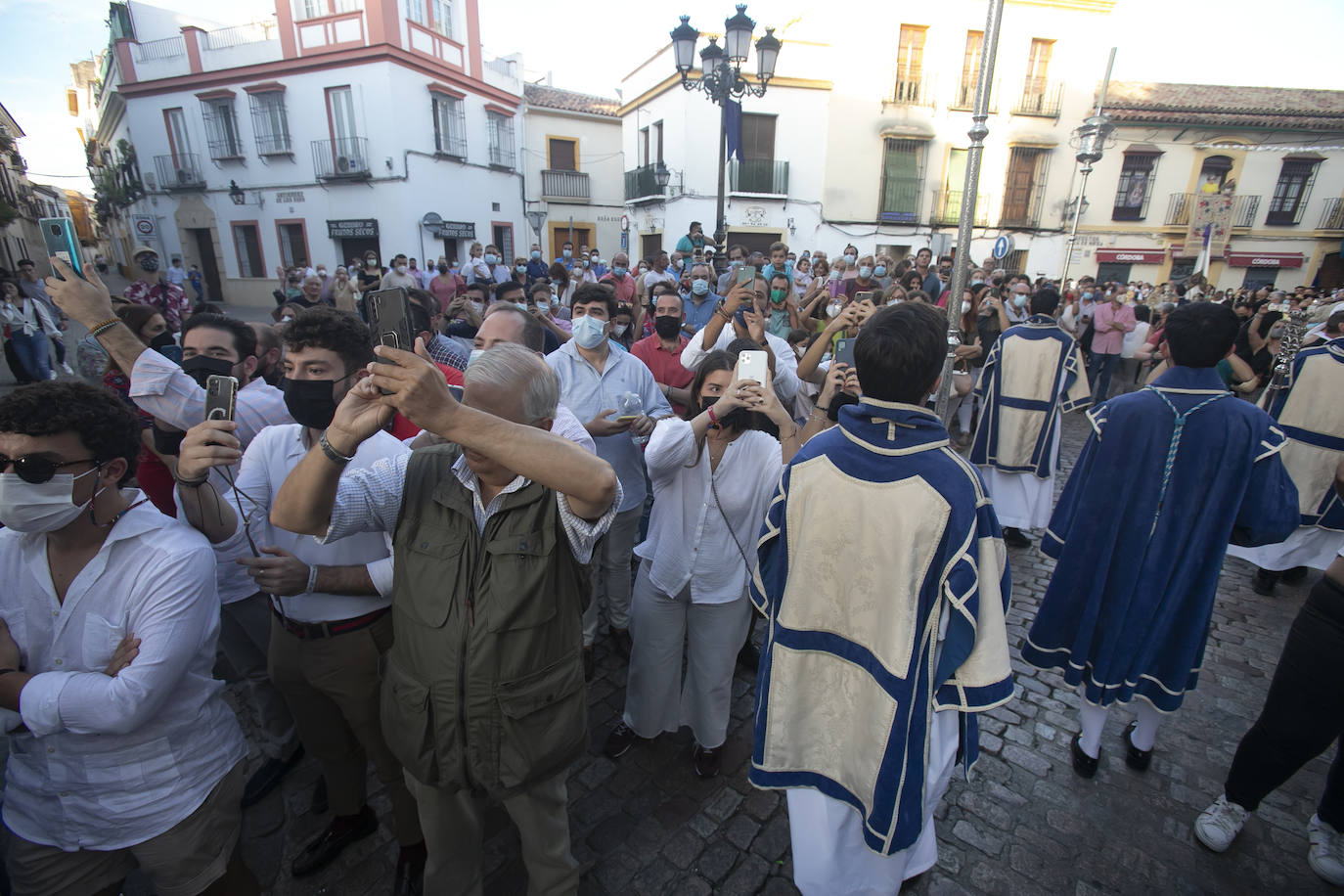 La procesión de la Virgen del Socorro de Córdoba, en imágenes