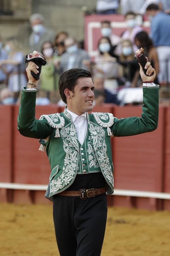 En imágenes, la corrida de rejones de la Feria de San Miguel de Sevilla