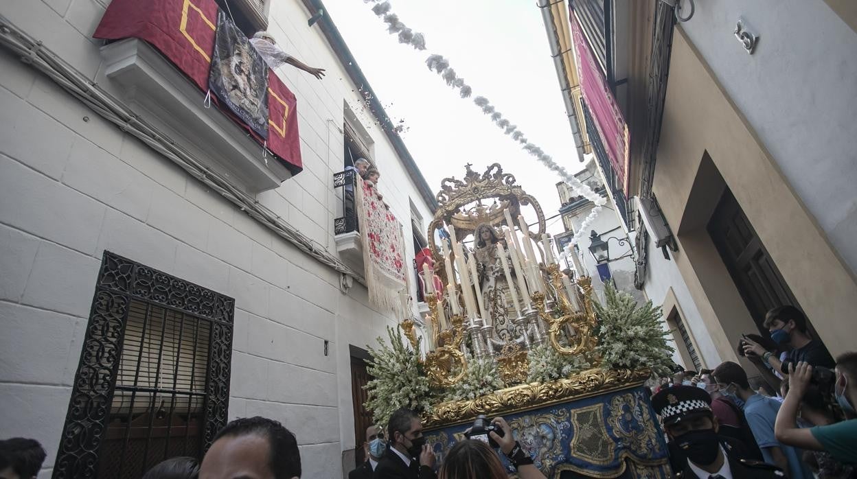 La procesión de la Virgen del Socorro de Córdoba, en imágenes