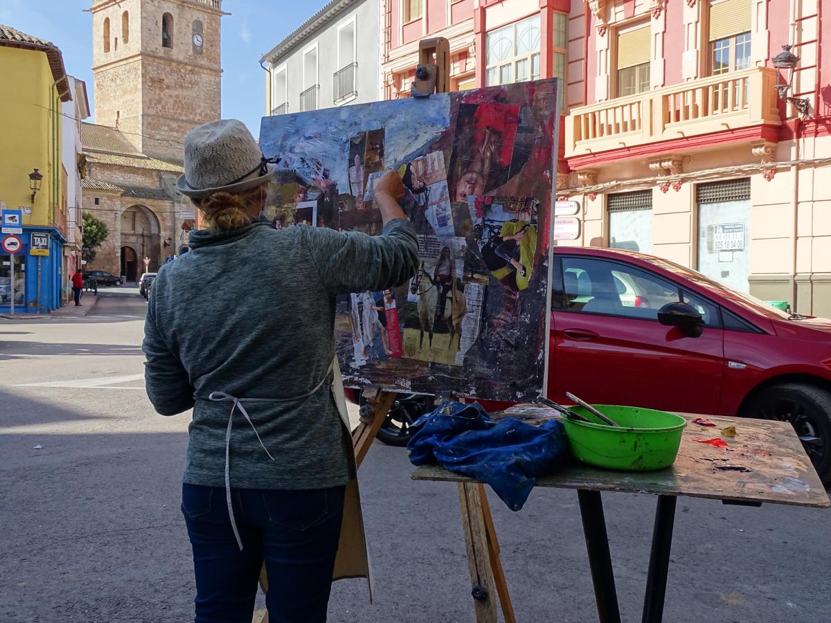 Quintanar de la Orden celebra su IV Certamen de Pintura Rápida