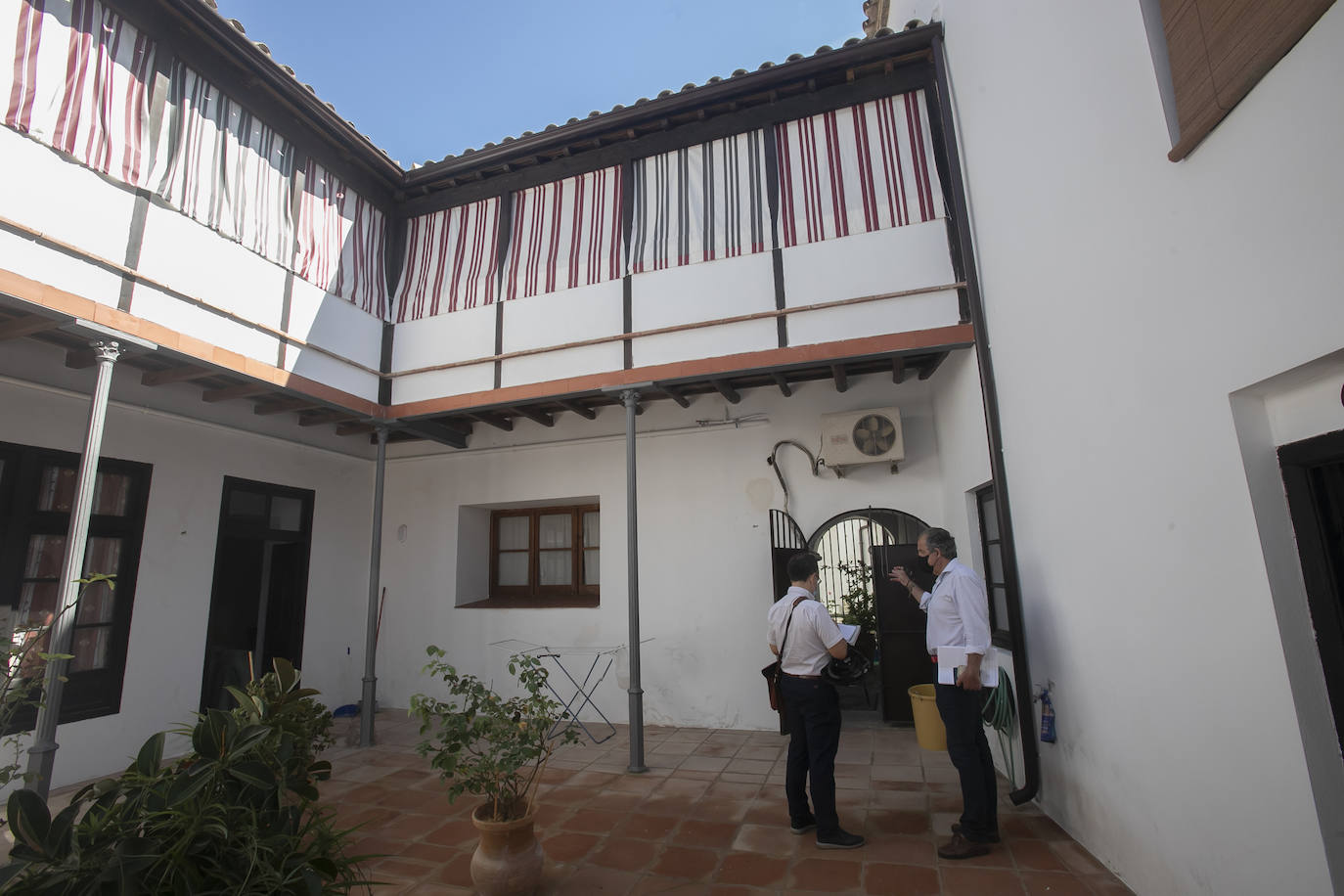 Las restauraciones en el convento de Santa Cruz de Córdoba, en imágenes