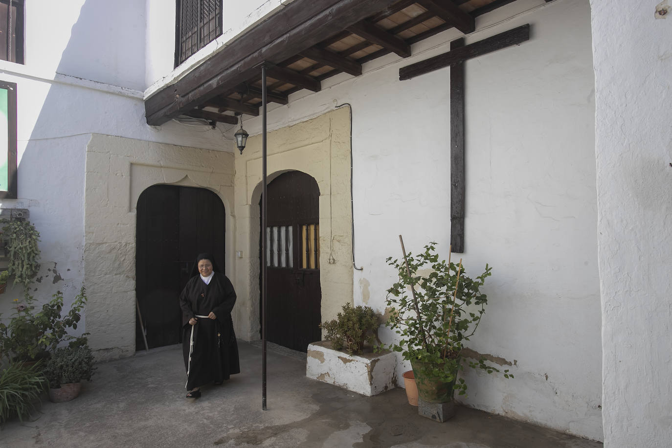 Las restauraciones en el convento de Santa Cruz de Córdoba, en imágenes