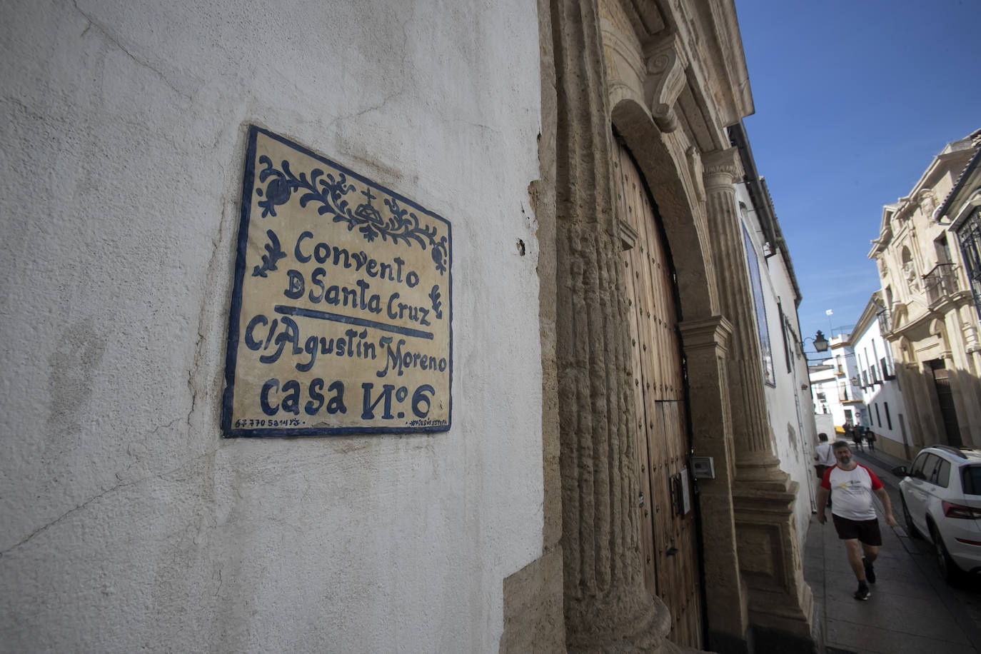 Las restauraciones en el convento de Santa Cruz de Córdoba, en imágenes