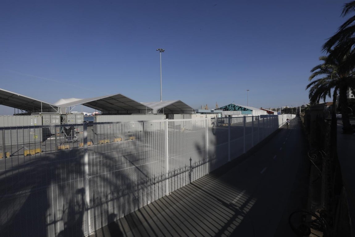 FOTOS: El SailGP se instala en Cádiz