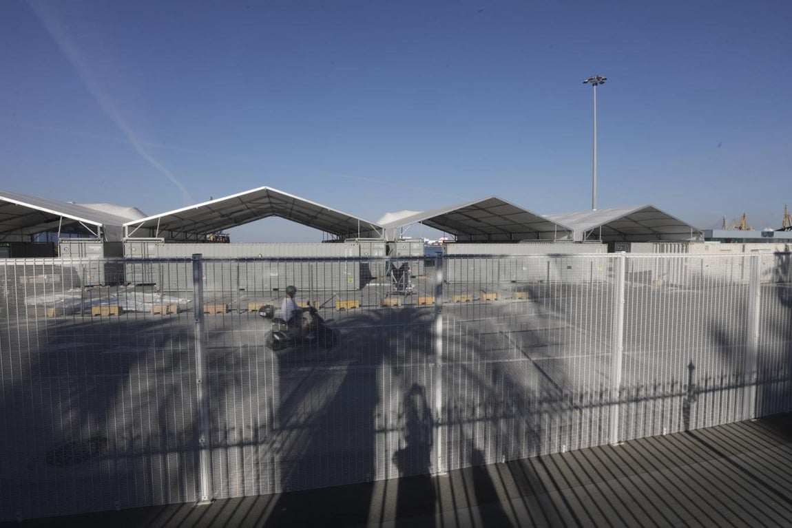 FOTOS: El SailGP se instala en Cádiz