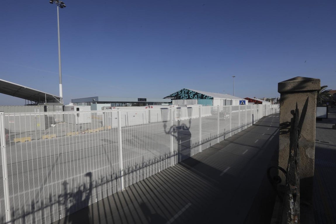 FOTOS: El SailGP se instala en Cádiz