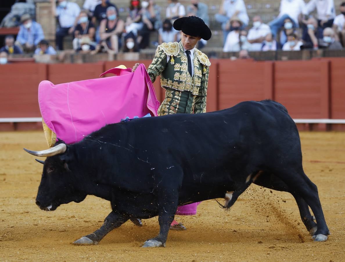 En imágenes, novillada del martes de la Feria de San Miguel de Sevilla